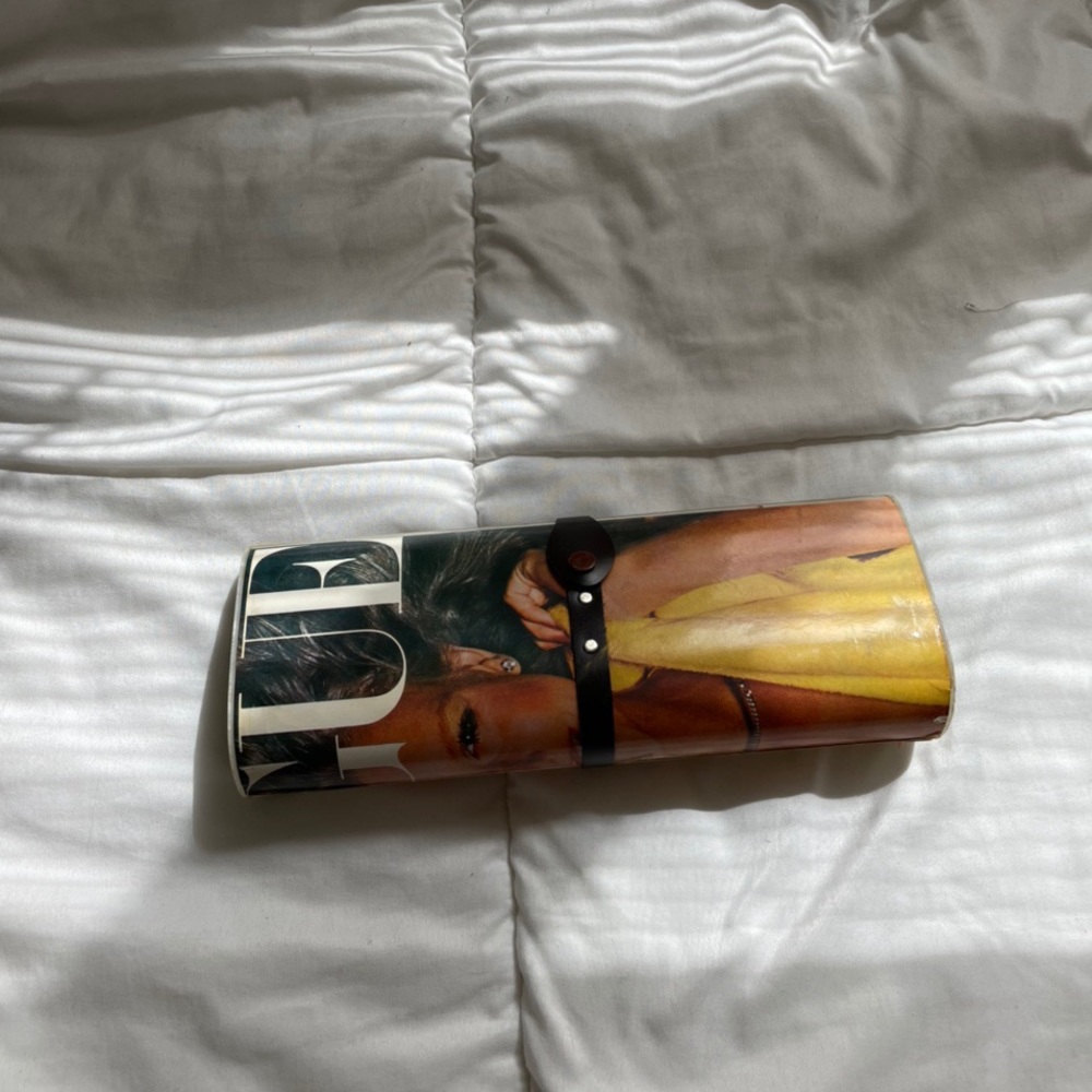 Vintage vogue magazine purse